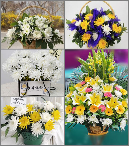 湖南常德武陵区芙蓉街道落路口社区白事提篮配送